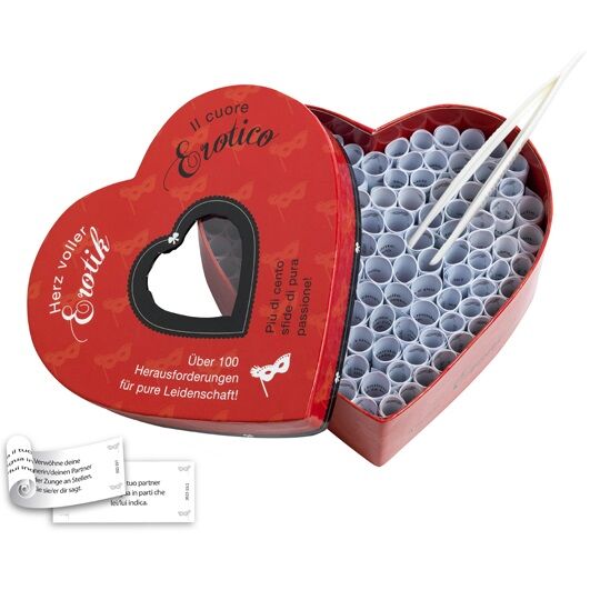 TEASE  PLEASE - HERZ VOLLER EROTIK  IL CUORE EROTIC ROUGE