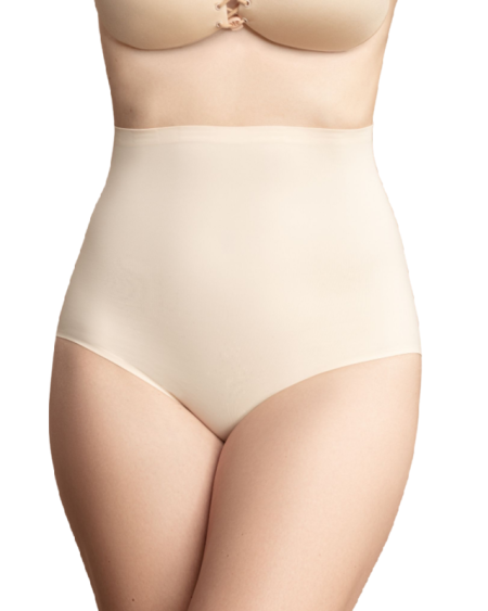 BYE-BRA - PANTIES ALTOS CON RELLENO NALGAS TALLA S