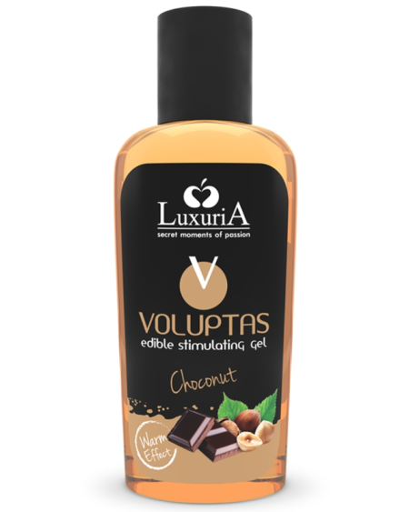 INTIMATELINE LUXURIA - VOLUPTAS GEL DE MASSAGE COMESTIBLE EFFET CHAUFFANT - CHOCONUT 100 ML