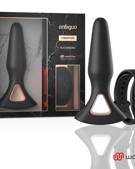 ANBIGUO - WATCHME VIBRATEUR TÉLÉCOMMANDE PLUG ANAL ALEXANDRU