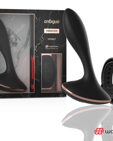 ANBIGUO - WATCHME VIBRATEUR TÉLÉCOMMANDE PLUG ANAL VERNET