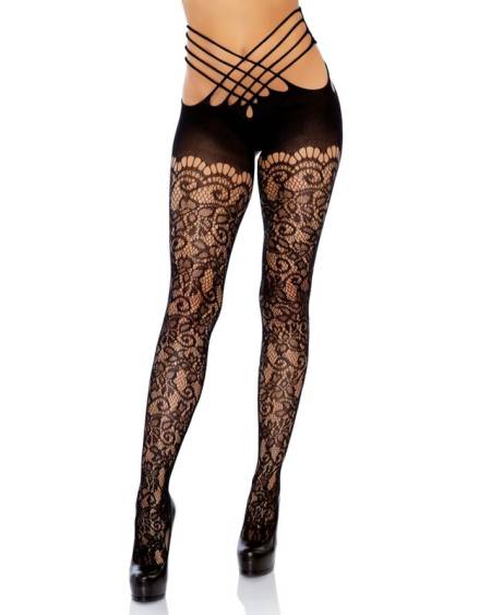 LEG AVENUE - COLLANT ENVELOPPANT CROTHLESS TAILLE UNIQUE