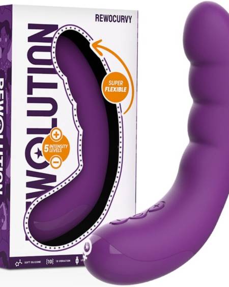 REWOLUTION - REWOCURVY VIBRATEUR FLEXIBLE RECHARGEABLE