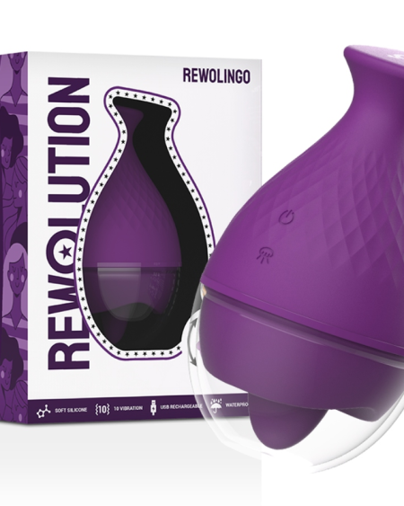 REWOLUTION - REWOLINGO VIBRATEUR AVEC LANGUE