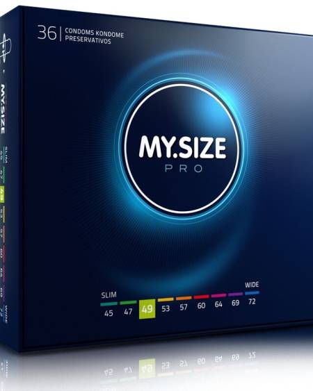 MY SIZE - PRO PRÉSERVATIFS 49 MM 36 UNITÉS