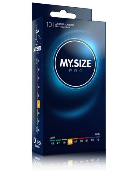 MY SIZE - PRO PRÉSERVATIFS 53 MM 10 UNITÉS