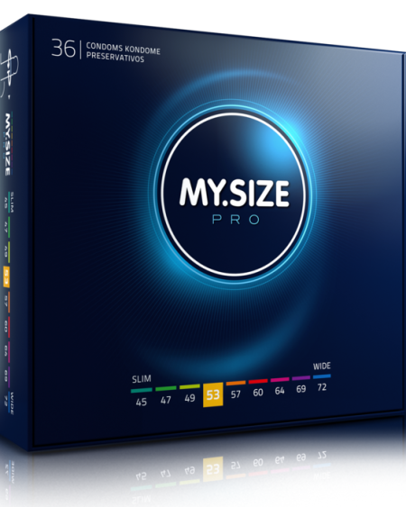 MY SIZE - PRO PRÉSERVATIFS 53 MM 36 UNITÉS