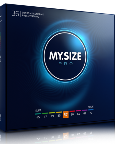 MY SIZE - PRO PRÉSERVATIFS 57 MM 36 UNITÉS