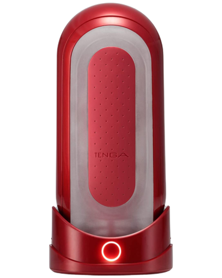 TENGA - FLIP 0 ZERO ROUGE AVEC CHAUFFAGE