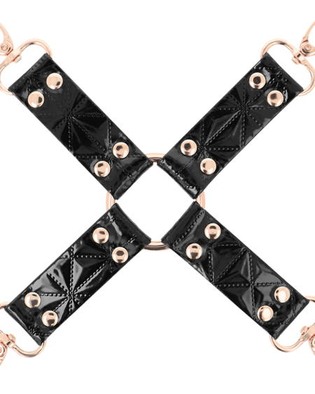 BEGME - BLACK EDITION CRAVATE EN CUIR VEGAN