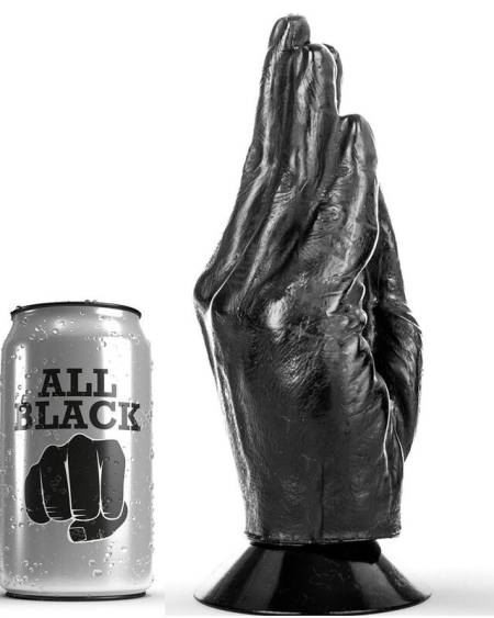 ALL BLACK - GODE FISTING 21 CM