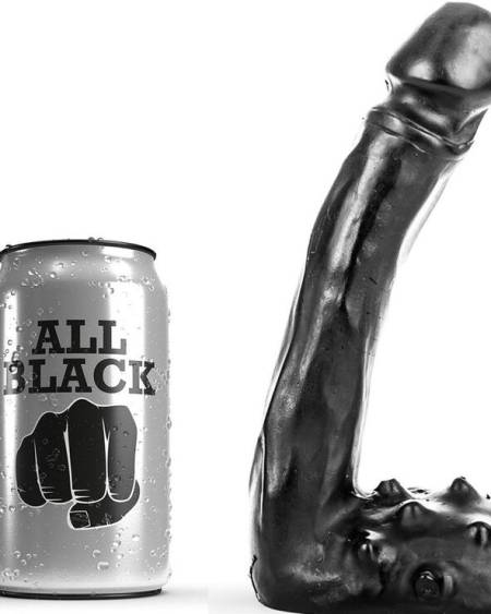 ALL BLACK - GODE RÉALISTE 19 CM