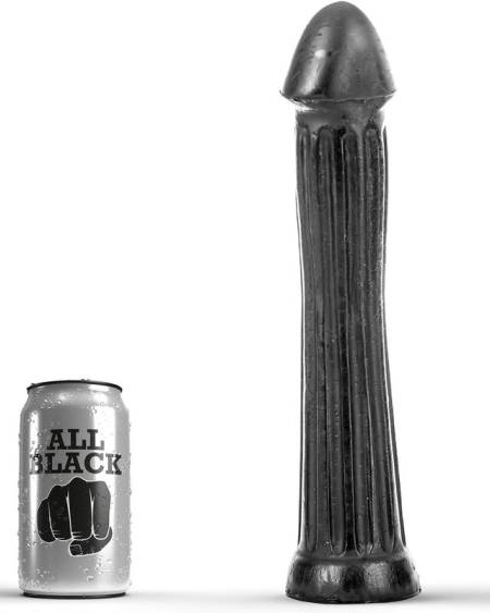 ALL BLACK - GODE PLUG 31 CM