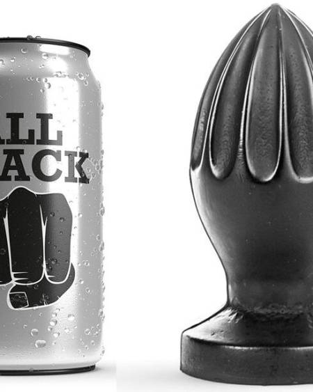 ALL BLACK - PLUG ANAL 12 CM