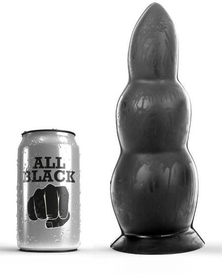 ALL BLACK - PLUG ANAL 23 CM