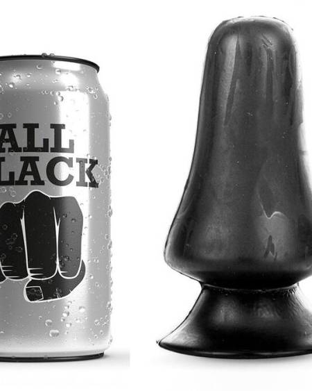 ALL BLACK - PLUG ANAL 12 CM