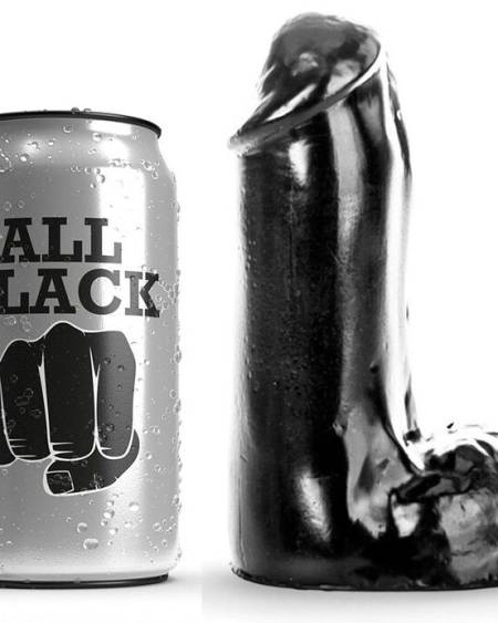 ALL BLACK - GODE RÉALISTE 13 CM