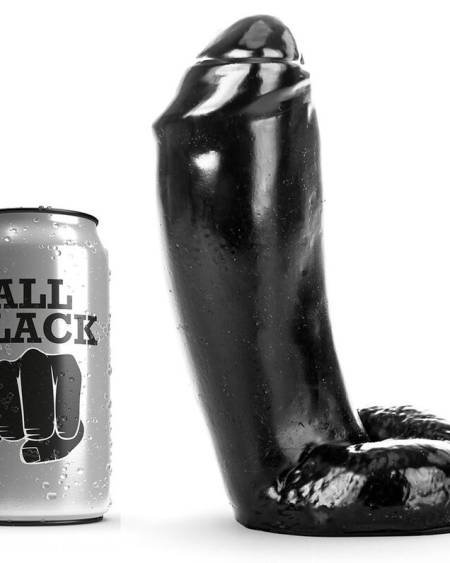 ALL BLACK - GODE RÉALISTE 18 CM