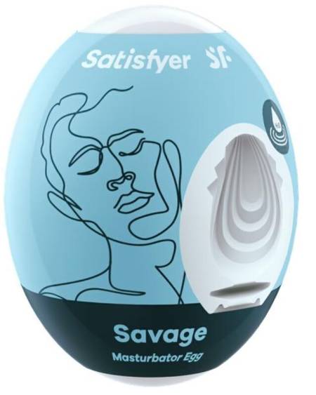 SATISFYER - OEUF DE MASTURBATEUR SAVAGE