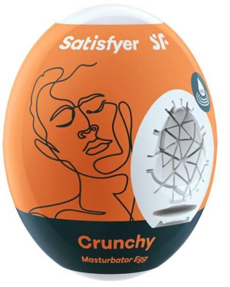 SATISFYER - OEUF MASTURBATEUR CROQUANT