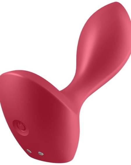 SATISFYER - BOUCHON VIBRANT BACKDOOR LOVER ROUGE