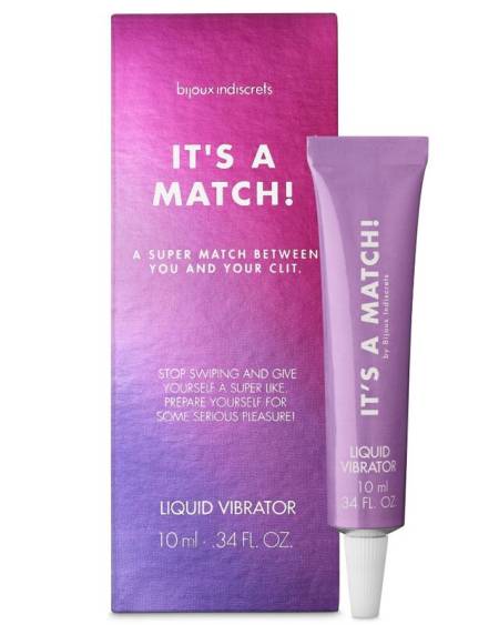 BIJOUX - CEST UN VIBRATEUR LIQUIDE MATCH 10 ML