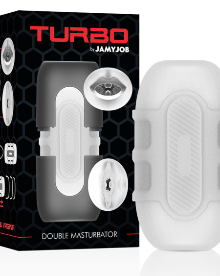 JAMYJOB - MASTURBATEUR DOUBLE TURBO