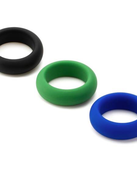 JE JOUE - ENSEMBLE SILICONE ANNEAUX PÉNIS SILICONE