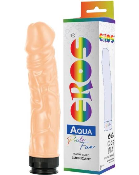 PRIDE - EROS AQUA LGBT PRIDE DILDO ET LUBRIFIANT À BASE D''EAU