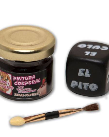 DIABLO PICANTE - PEINTURE AU CHOCOLAT ET MATRICE POUR LE CORPS