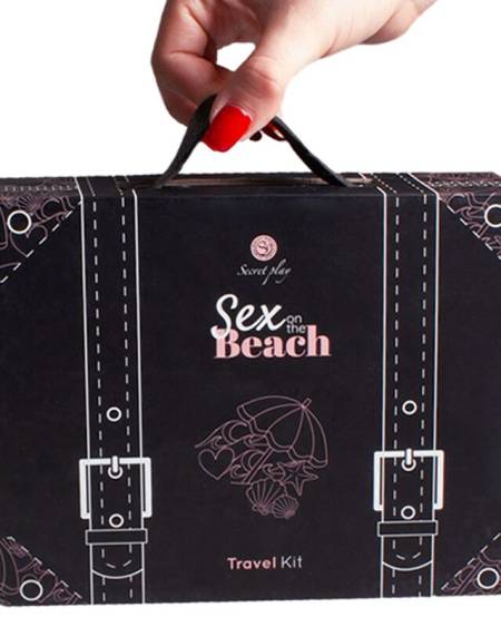 SECRETPLAY - KIT DE VOYAGE SEXE SUR LA PLAGE (ES/EN/DE/FR/NL/PT)