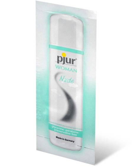 PJUR - WOMAN NUDE LUBRIFIANT  BASE EAU 2 ML