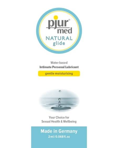 PJUR - MED LUBRIFIANT NATUREL  BASE EAU 2 ML