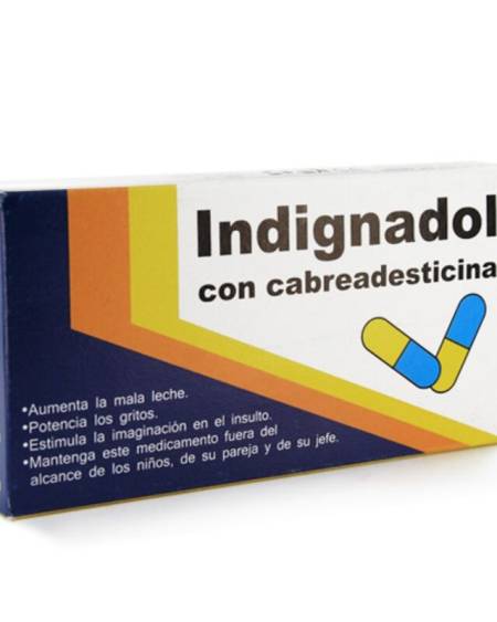DIABLE GOLOSO - BOITE A MEDICAMENTS INDIGNADOL