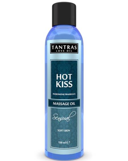 INTIMATELINE - HUILE DE MASSAGE TANTRAS LOVE OIL HOT KISS 150 ML