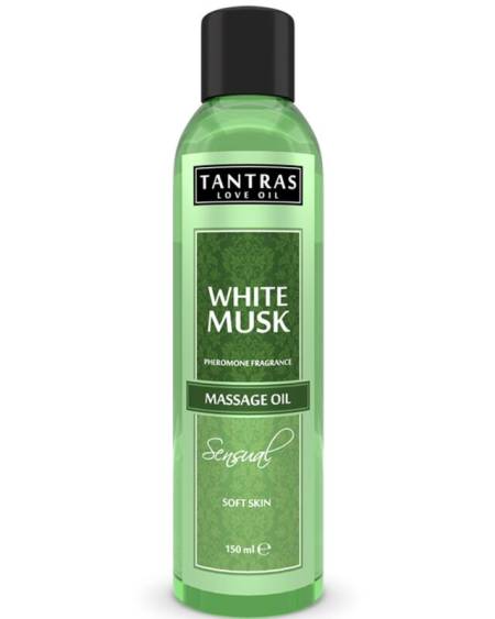INTIMATELINE - HUILE DAMOUR TANTRAS MUSC BLANC 150 ML