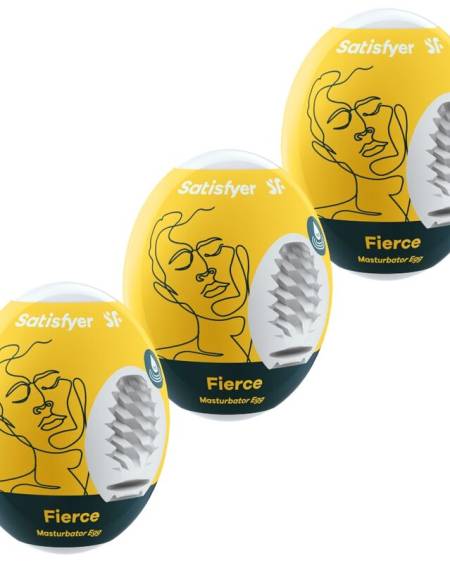 SATISFYER - 3 OEUFS MASTURBATEURS FIERCE