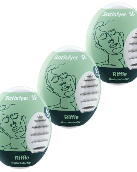 SATISFYER - 3 OEUFS MASTURBATEURS RIFFLE