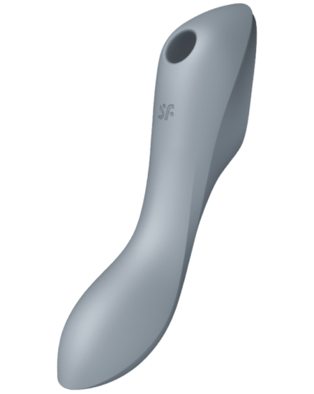 SATISFYER - STIMULATEUR ET VIBRATEUR CURVY TRINITY 3 GRIS