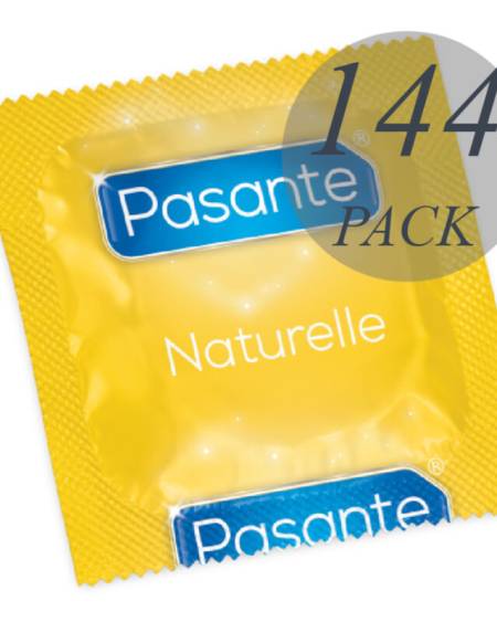PASANTE - PRÉSERVATIFS NATURELLE SAC 144 UNITÉS