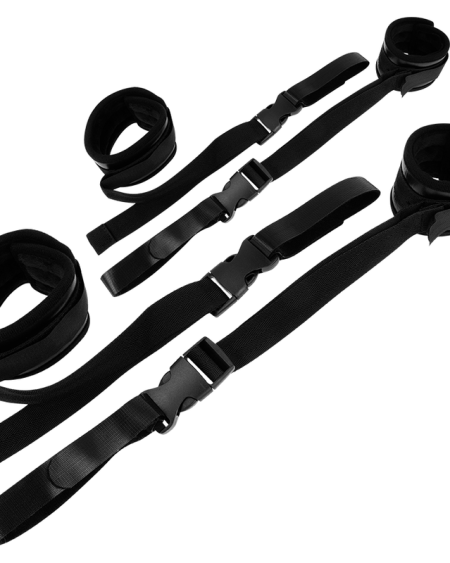MENOTTES DE RETENUE OHMAMA FETISH NYLON ET VELCRO