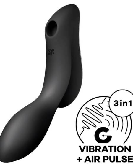 SATISFYER CURVY TRINITY 2 ESTIMULADOR Y VIBRADOR - MORADO