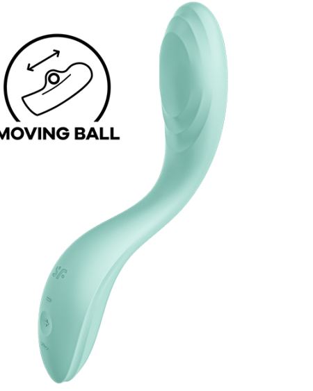 SATISFYER - RRROLLING PLEASURE VIBRADOR PUNTO G BLANCO
