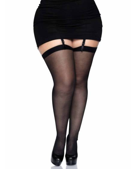 LEG AVENUE - COLLANT AVEC COUTURE DOS GRANDE TAILLE