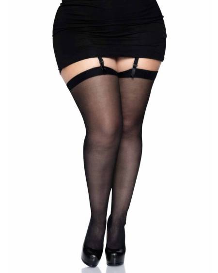 LEG AVENUE - COLLANT NOIR PLUS