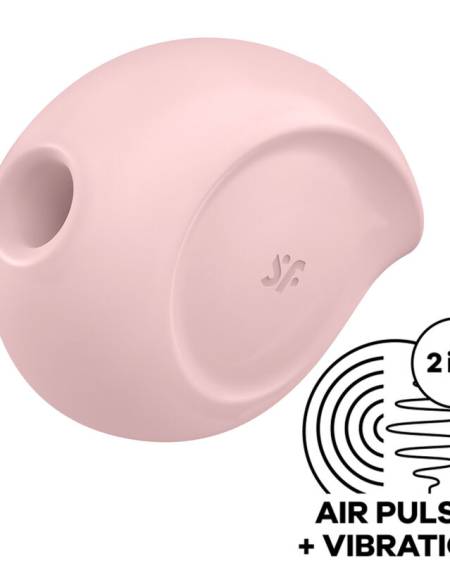 SATISFYER - SUGAR RUSH ESTIMULADOR Y VIBRADOR ROSA