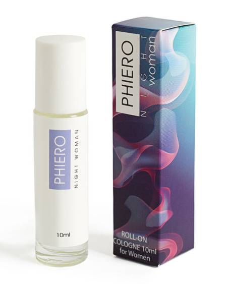 500 COSMETICS - PHIERO NIGHT WOMAN. PARFUM AUX PHÉROMONES EN FORMAT ROLL-ON POUR FEMME