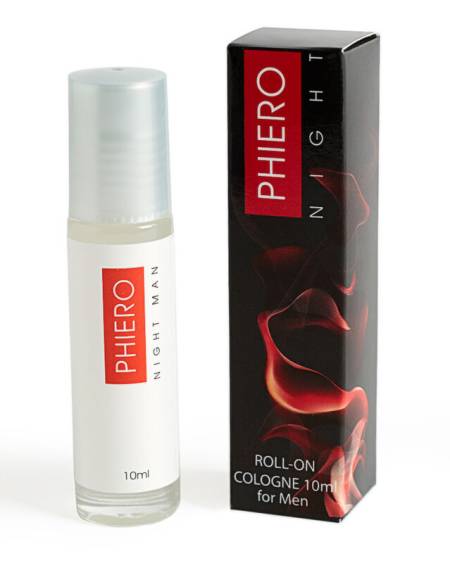 500 COSMETICS - PHIERO NIGHT MAN PARFUM AUX PHEROMONES POUR HOMME AVEC ROLL-ON