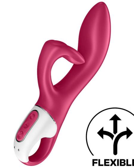 SATISFYER - EMBRACE ME VIBRADOR PUNTO G ROJO