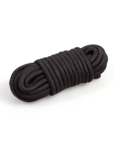 SECRETPLAY - CORDE DE BONDAGE NOIRE  COLLECTION BDSM